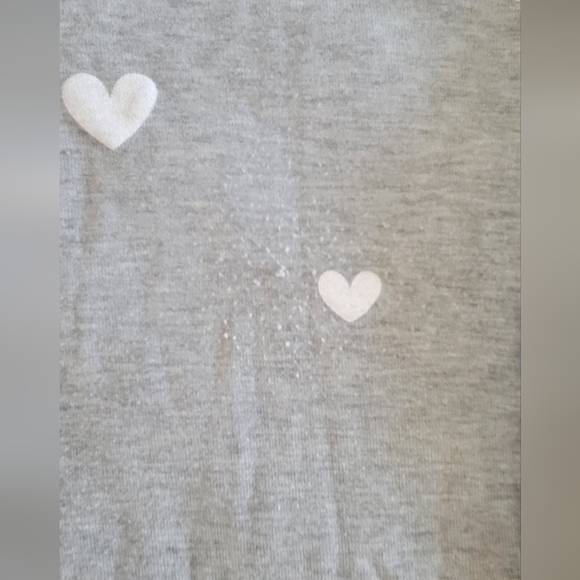 Gray Heart Pattern Sweater - Picture 4 of 4